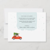 新年の冒険と住所の変更 ノートカード (裏面)