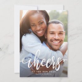 新年の写真の休日への応援 シーズンカード