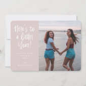 新年の写真を見る シーズンカード (正面)