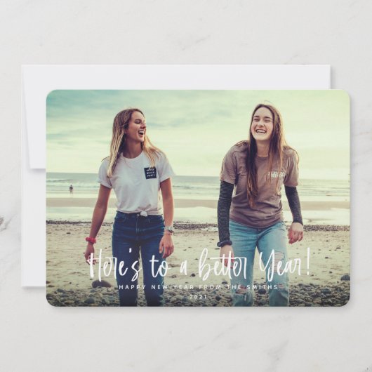 新年の写真を見る シーズンカード (正面)