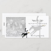 新年の写真カード シーズンカード (正面/裏面)