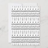 新年の写真カード |ライフモダンミニマルフォト シーズンカード (裏面)