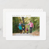 新年の写真 シーズンカード (正面/裏面)