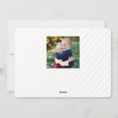 新年の写真 シーズンカード (裏面)