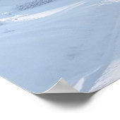 新年の冬のワンダーランドのビジネスロゴ ポスター (角)