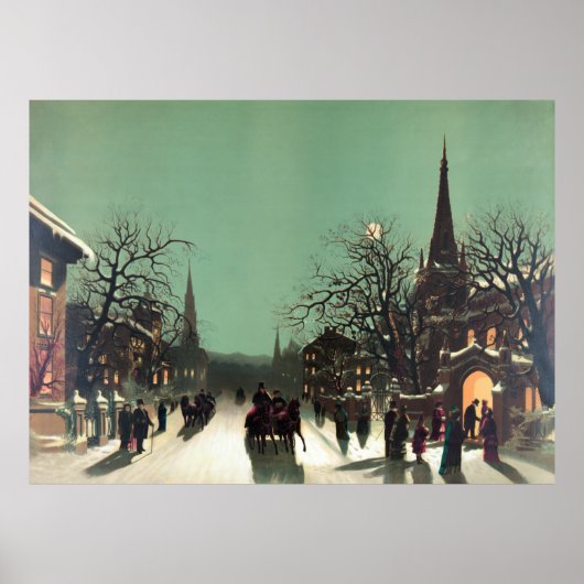 新年の到来 ポスター (正面)