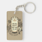 新年の友人 キーホルダー (裏面)