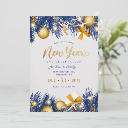 新年の夜の招待状 招待状 (スタンド正面)