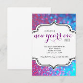 新年の夜のParty 招待状 (正面/裏面)