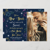 新年の妊娠の発表カード2018年 シーズンカード (正面/裏面)