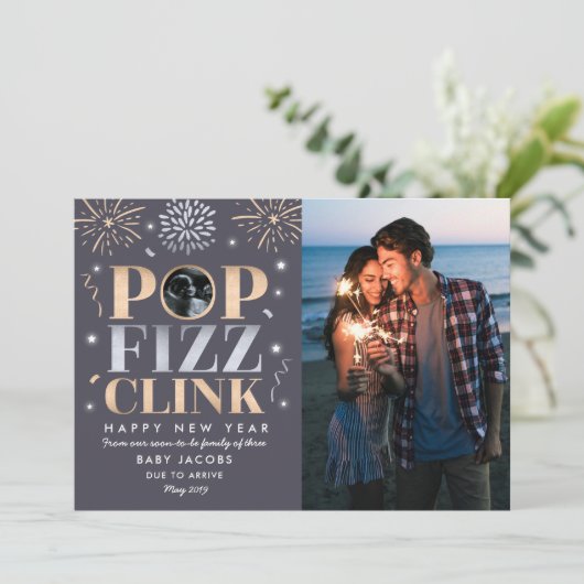 新年の妊娠発表 2019 シーズンカード (スタンド正面)