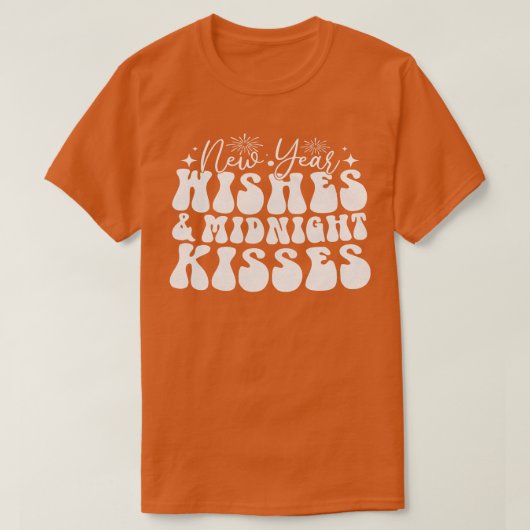 新年の希望ミッドナイトキス4 Tシャツ (デザイン正面)