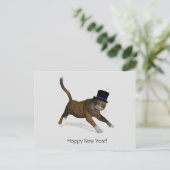 新年の年賀ハガキ ポストカード (スタンド正面)