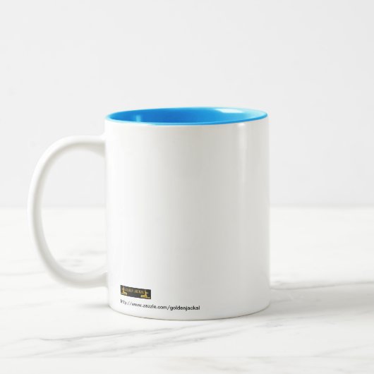 新年の幸せなNoroozのペルシャのسالنومبارک ツートーンマグカップ (左)