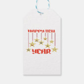 新年の幸せ ギフトタグ (裏面)