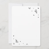 新年の応援チッカーテープ写真 シーズンカード (裏面)