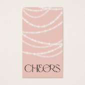 新年の応援ライツきらめくギフトスタイリッシュラベル (正面)