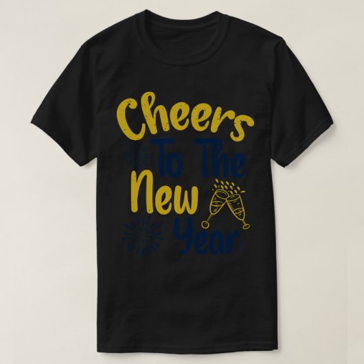 新年の応援1 Tシャツ (デザイン正面)