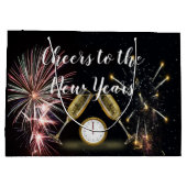 新年の応援 ラージペーパーバッグ (裏面)