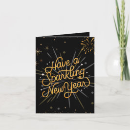 新年の応援：一緒に祝す! カード