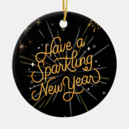 新年の応援：一緒に祝す! セラミックオーナメント