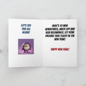 新年の悪い選択を隠す カード (内部)