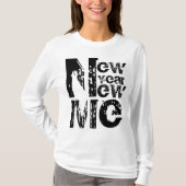 新年の抱負 モチベーション かっこいい Tシャツ (正面)