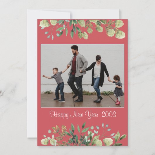 新年の招待状カード 招待状 (正面)