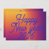 新年の挨拶が素敵ですね シーズンカード (正面/裏面)