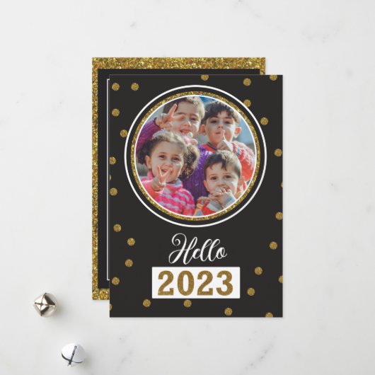 新年の挨拶カード シーズンカード (正面/裏面インサイチュ)