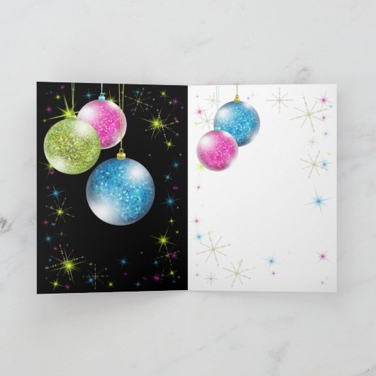 新年の挨拶カード シーズンカード (内部)