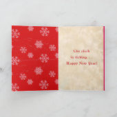 新年の挨拶状 シーズンカード (内部)