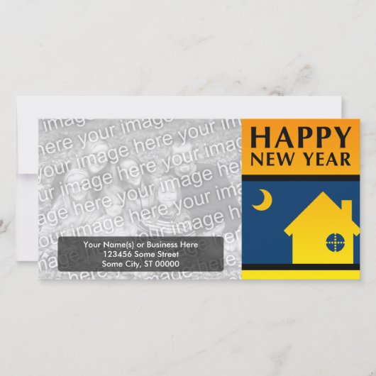 新年の挨拶 シーズンカード (正面)