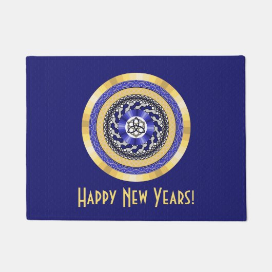 新年の挨拶 ドアマット (正面)