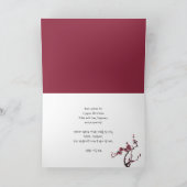 新年の挨拶|パレス王室のガーデン シーズンカード (内部)