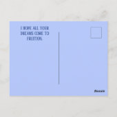 新年の挨拶 ポストカード (裏面)