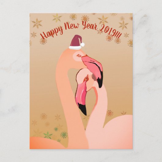 新年の挨拶 ポストカード (正面)