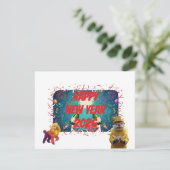 新年の挨拶www シーズンカード (スタンド正面)