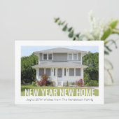 新年の新しいホームアドレス2写真の休日の移動 案内状 (スタンド正面)