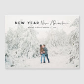 新年の新しい冒険の写真の休日 (正面)