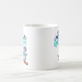 新年の新しい希望コアラ コーヒーマグカップ (中央)