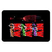 新年の新しい感謝の気持ち マグネット (横)