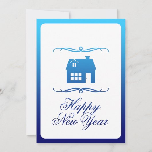 新年の新しい新しいアドレスのお知らせ シーズンカード (正面)