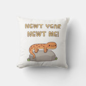 新年の新年おもしろいの決意 クッション (正面)