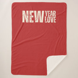 新年の新恋 シェルパブランケット