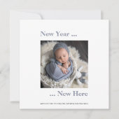 新年の新着写真2024青い誕生発表 (正面)