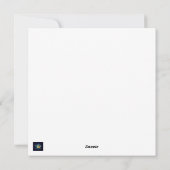 新年の暖かい願い - 冬のワンダーランドC シーズンカード (裏面)