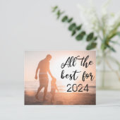 新年の最高のミニマリスト写真の全て シーズンポストカード (スタンド正面)