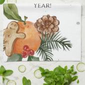 新年の木 キッチンタオル (折り畳み)