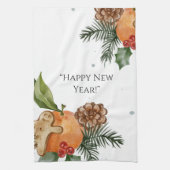 新年の木 キッチンタオル (縦)